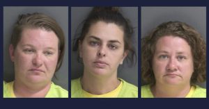 Three women arrested for child abuse. (Photo: Newsbreak)