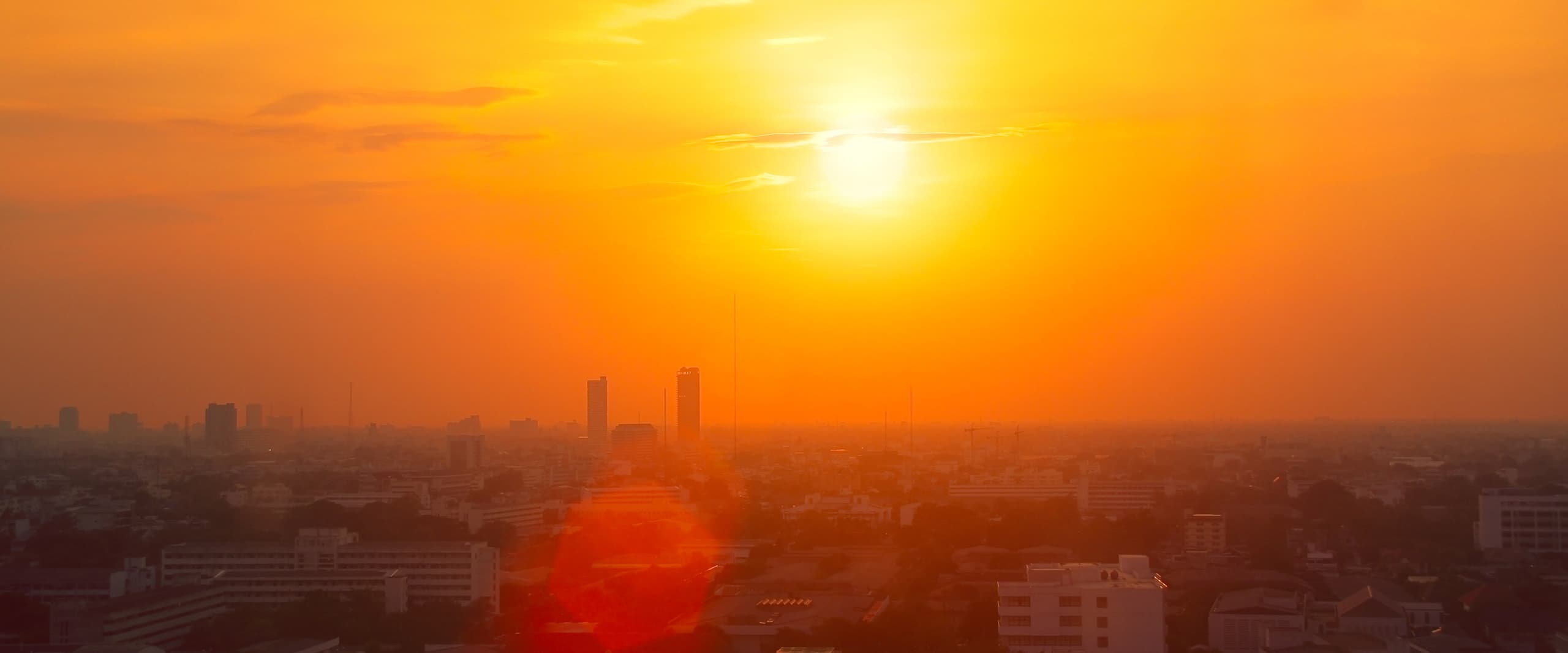 Extreme heat waves could be a reason for many diseases. (Photo: SciLine)