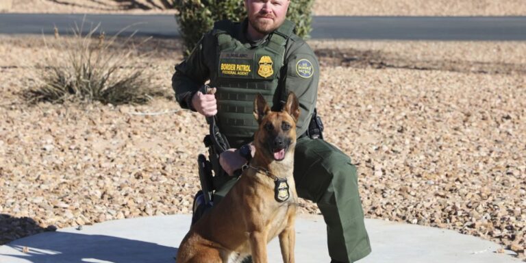 Woman with ties to a cult-like group appears in court following the killing of a border agent